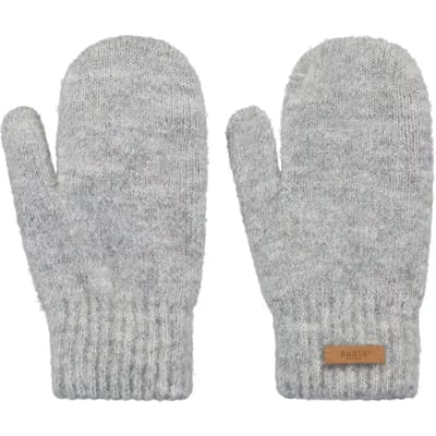 Barts Witzia Mitts Dames Wanten - One size - Grijs
