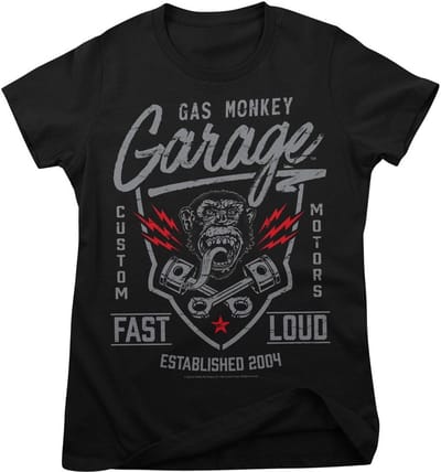 Gas Monkey Garage T-shirt GmgFast’N Loud Girly Tee GMG-5-GMG012-H93-9
