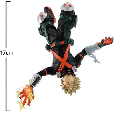 MHA Anime Figuur Katsuki Bakugo Actiefiguur Bakugou Katsuki figuur Vechter Model Collectie pop Speelgoed Jongens Meisjes Verrassingscadeaus 16-17CM