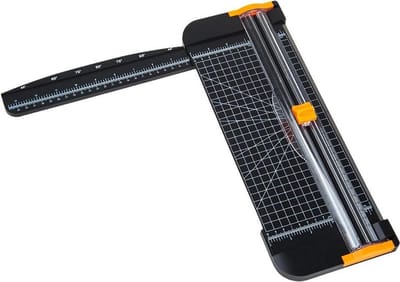 Precise Cut A3/A4 formaat -Papier Snijmachine -Rolsnijmachine- Zwart /Oranje