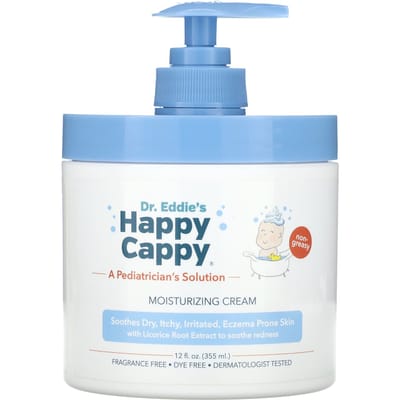 Happy Cappy, crème hydratante, sans parfum, 350 ml (355ml) gray