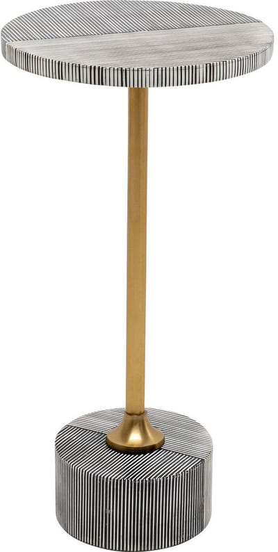 Bijzettafel Domero Double Ø25cm goud Kare Design
