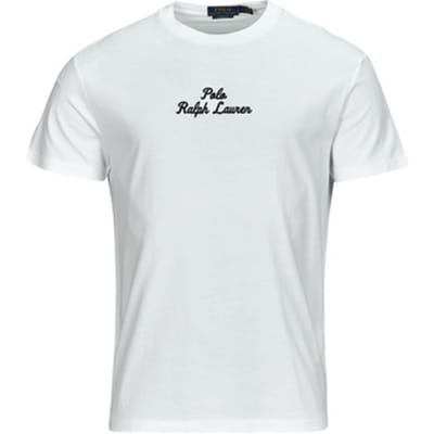T-shirt Korte Mouw Polo Ralph Lauren T-SHIRT AJUSTE EN COTON POLO RALPH LAUREN CENTER