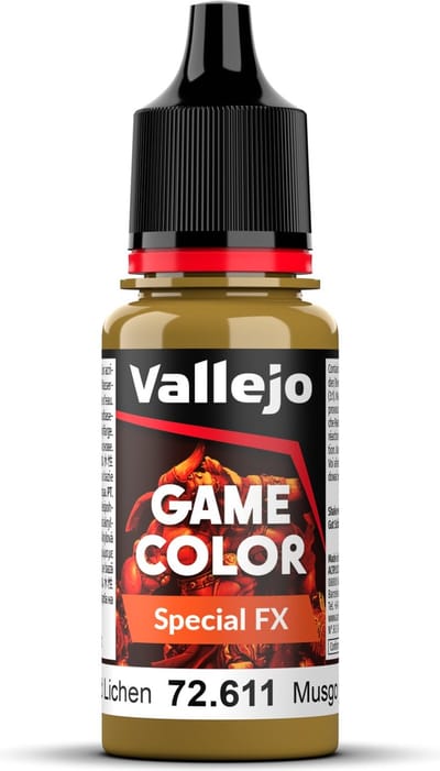 Vallejo Hobbyverf Acrylverf - 72611 Special Fx - Moss And Lichen - Acryl - Verf flesje - 18 ml