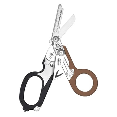 Leatherman Raptor Rescue Coyote/Zwart – Professionele Traumaschaar Met MOLLE Holster