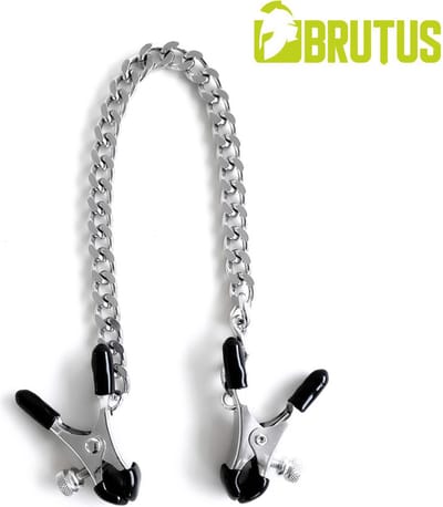 BRUTUS - BITE - Heavy Nipple Clamps - Silver