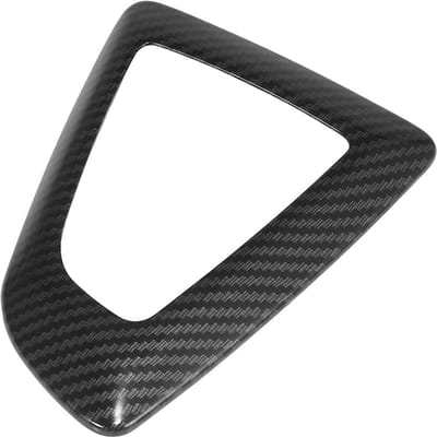 1x Carbon Fiber Look Pookknop Panel Cover Voor BMW F20 F22 F30 F32 F34 F36