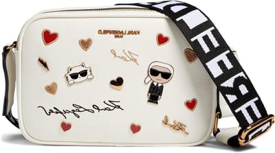 Cross Body Tas - Schoudertas Dames - Dagelijks Gebruik - Non-Leather Materiaal - 33 cm - Wit