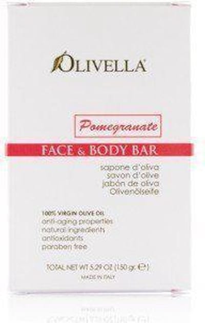 Olivella Olijfolie handzeep Pomegrant  ( 4 X 150 gram )