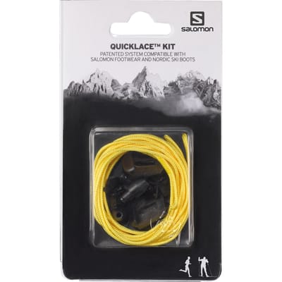 Salomon Qicklace Kit, veters, geel