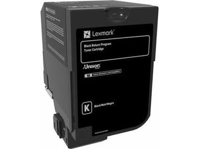 Lexmark 74C20K0 toner cartridge zwart (origineel)
