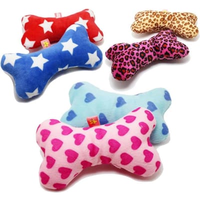 Bot Hondenspeelgoed Huisdier Bijtbestendig Pluche Puppy Piepspeeltje Piepend Geluid Grappig Speelgoed Voor Honden Molaar Kauwspeelgoed Hondenaccessoires blue