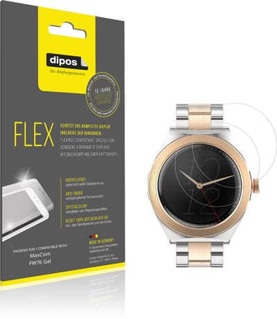 dipos – 2x Beschermfolie geschikt voor MaxCom FW76 Gal | 3D Full Cover Screenprotector | 100% Passend