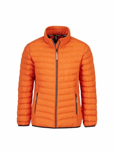 BJØRNSON Jeppe Stepjack Tussenjas Heren - Winddicht - Padded - Maat 2XL - Oranje