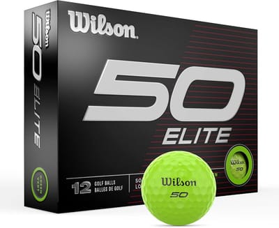 Vijftig Elite Golfballen - 12 Stuks voor Optimale Afstand en Zachtgevoel