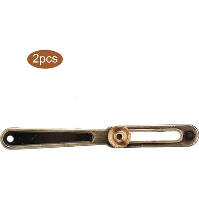 2 stuks Horloge Opener Twee Voeten Koper Horloge Achterdeksel Opener Reparatiegereedschap black