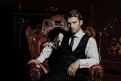 Fotobehang black tie 2 DD113262 Livingwalls Walls by Patel | Fotobehang online webshop