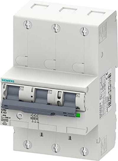 Siemens Indus - Sectorbeveiligingsschakelaar - 5SP3335 met 3 POL. E35 - 400 V - SENTRON Selective 682.176 - Hoofdcircuit 4001869496894