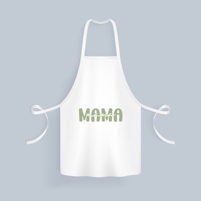 Akyol - mama Keukenschort - Mama - moeder - moederdag - cadeau - verjaardag - geschenk - 82 bij 71 cm