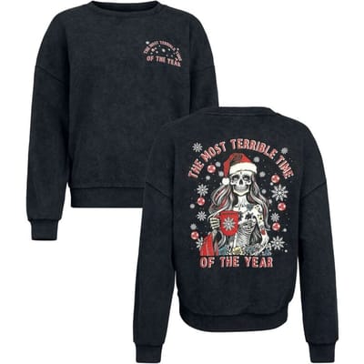 EMP Special Collection kersttrui - X-MAS - S tot XL - voor Vrouwen - zwart