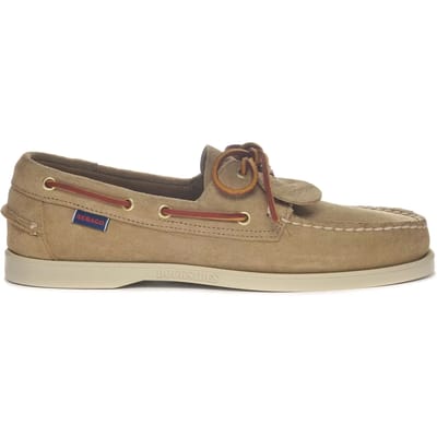 Authentic Original Boat Shoe Suede Leather - Beige Loafers