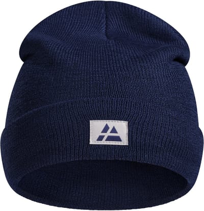 DANISH ENDURANCE Beanie van Gerecycelde Materialen - Gebreid - Blauw