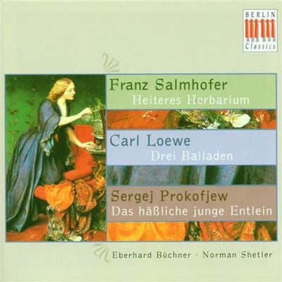 CD SALMHOFER, BUCHNER; SHETLER - Salmhofer;Heiteres Herbariu  0091442BC Berlin Classics 1997 Europa Klassiek Gebruikt