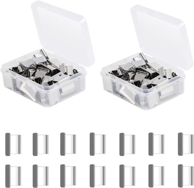 100 Stuks Paper Clam Clips - Herbruikbare Binder Clips voor Losse Bladen, Ideaal voor Kantoor, Thuis en School - Zilver