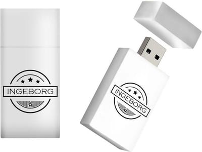 INGEBORG naam kado verjaardagscadeau cadeau usb stick 16GB - naam cadeau, gefeliciteerd cadeau