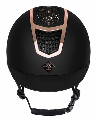 Fair Play Apoleus Shiny Rijhelm Brede Klep - Bruin - M (55-57 cm)