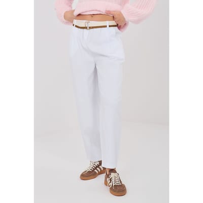 Aurelia Tapered Pants - Wit / One Size
