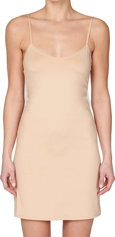 J&C onderjurk spaghetti bandjes - XXL - Beige