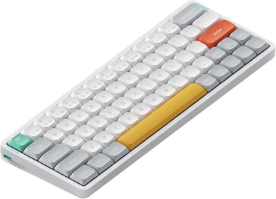 60% Mechanisch Toetsenbord Low Profile - Draadloos en Bekabeld Toetsenbord met Bluetooth 5.1 en 2.4GHz - Compatibel met Windows en Mac OS