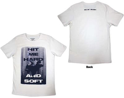 Billie Eilish - Hit Me Hard And Soft Falling Heren Tshirt - S - Creme