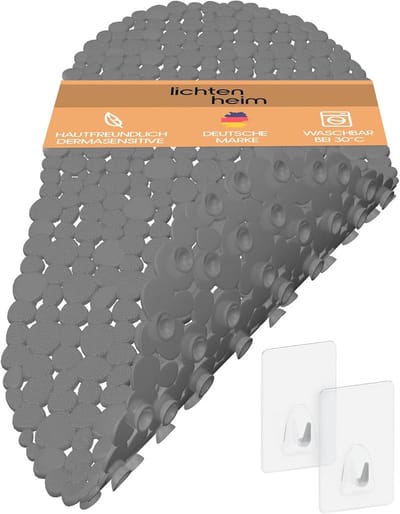 Antislip douchemat 69 x 36 cm - Huidvriendelijk, Schimmelbestendig en Wasbaar voor Veiligheid en Comfort