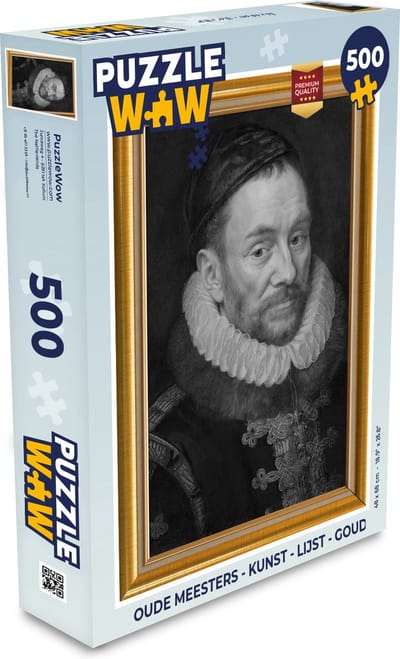 Puzzel Oude meesters - Kunst - Lijst - Goud - Legpuzzel - Puzzel 500 stukjes