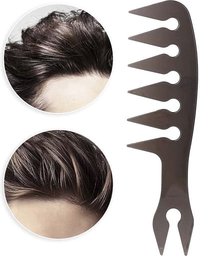 Missan Texturizing Kam - Kam - Barbier Kam - Haarkam met extra brede tanden
