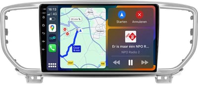 BG4U - Android Navigatie Radio geschikt voor Kia Sportage 2016-2018 met Apple Carplay en Android Auto