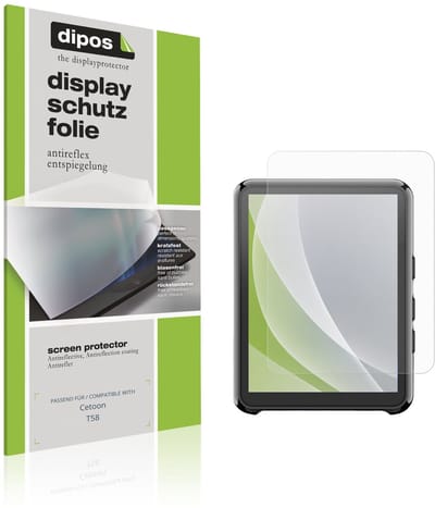 dipos – 4x Matte Beschermfolie geschikt voor Cetoon T58 | Krasbestendige & antireflecterende Screenprotector Ultra-Thin