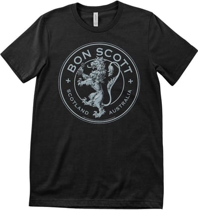 AC/DC Bon Scott Seal Big Tall T-shirt PS-1-BSCT002-H90-12