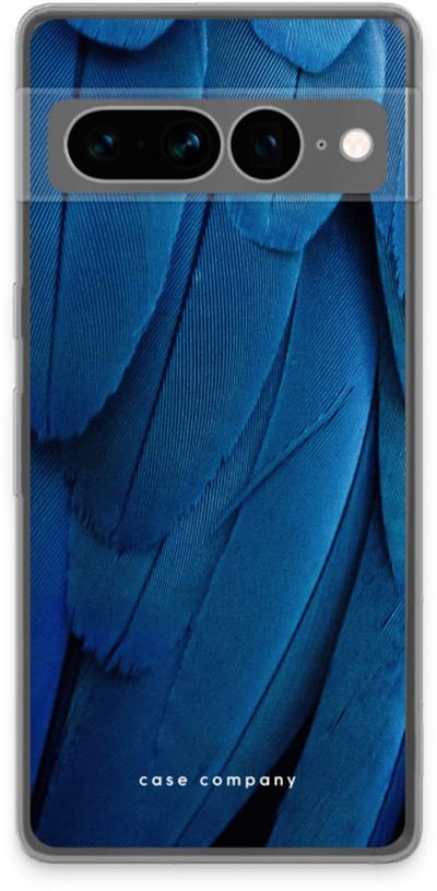 Case Company® - Hoesje geschikt voor Google Pixel 7 Pro hoesje - Pauw - Soft Cover Telefoonhoesje - Bescherming aan alle Kanten en Schermrand
