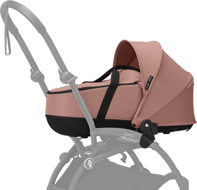Stokke YOYO Newborn Shell, Ginger - Voor baby's tot 6 maanden of 9 kg - Inclusief semi-harde kap, tweepersoonsmatras en voetenzak - Voor YOYO-frame (los verkrijgbaar)