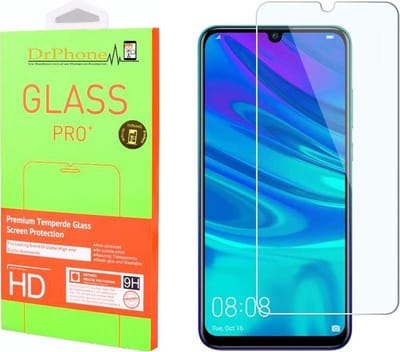 DrPhone Huawei P Smart 2019 Glas - Glazen Screen protector - Tempered Glass 2.5D 9H (0.26mm)
