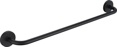 Auralum max Handdoekrek 60CM - Handdoekrek badkamer - Zelfklevend / Zonder Boren - Handdoekstang - Doucherek - Handdoekhouder - Zwart