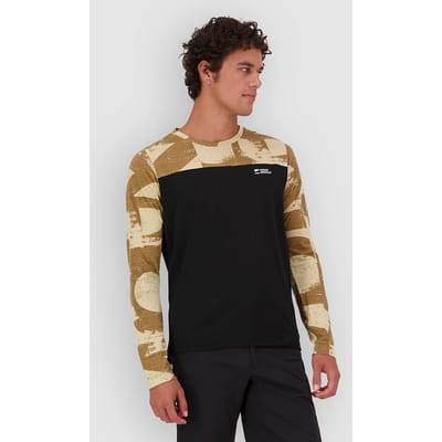 Mons Royale Diversion Merino Bike Long Sleeve Jersey zwart