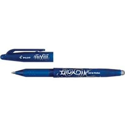 Pilot FriXion Ballpen 0.7mm Uitgumbare pennen – Doos van 12 - Lichtblauw
