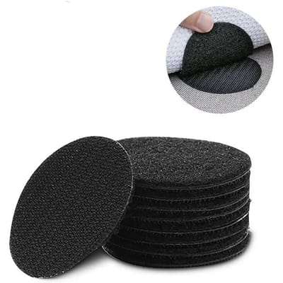 10 stuks Ronde Vloerkleed Hoek Grijper Klittenband Antislip Grijper Antislip Mat Anti-slip Sticker voor Houten Vloer Tapijt Gebiedskleed voor Thuis