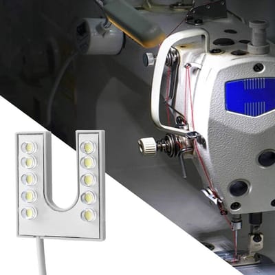 LED Naaimachine Lamp met Sterke Magneet en Stekker - Ideaal voor Naaien, Frezen en Boren