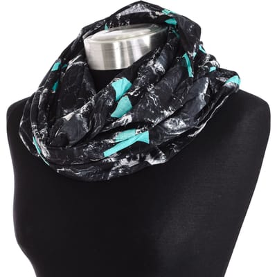 Bedrukte oneindige hals 113800 unisex