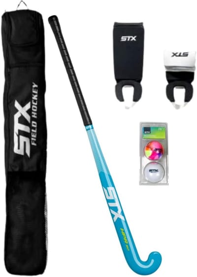 Startpakket Hockey voor Junioren - Inclusief Stick, Scheenbeschermers, Tas en Ballen